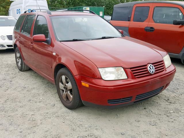 WVWSL61J84W024043 - 2004 VOLKSWAGEN JETTA GLS RED photo 1