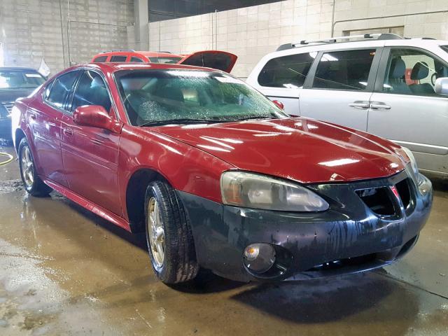 2G2WP552161196190 - 2006 PONTIAC GRAND PRIX MAROON photo 1