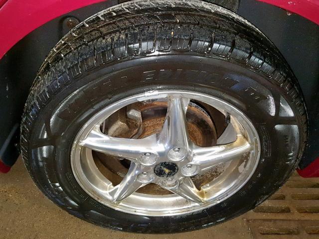 2G2WP552161196190 - 2006 PONTIAC GRAND PRIX MAROON photo 9