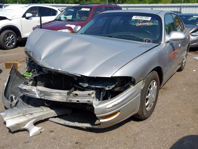 1G4HP52K044120949 - 2004 BUICK LESABRE CU SILVER photo 2