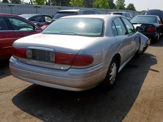 1G4HP52K044120949 - 2004 BUICK LESABRE CU SILVER photo 4