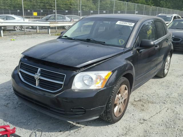 1B3HB48B97D248505 - 2007 DODGE CALIBER SX BLACK photo 2