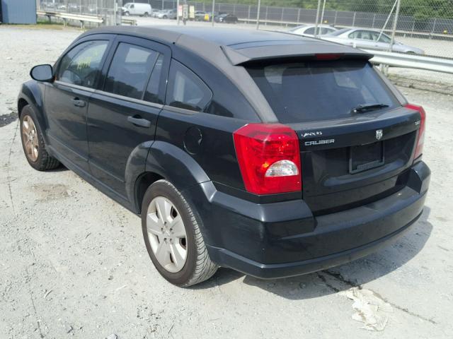 1B3HB48B97D248505 - 2007 DODGE CALIBER SX BLACK photo 3