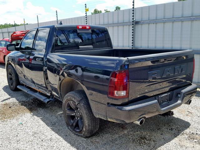 1C6RR6HT0HS683243 - 2017 RAM 1500 SPORT BLACK photo 3