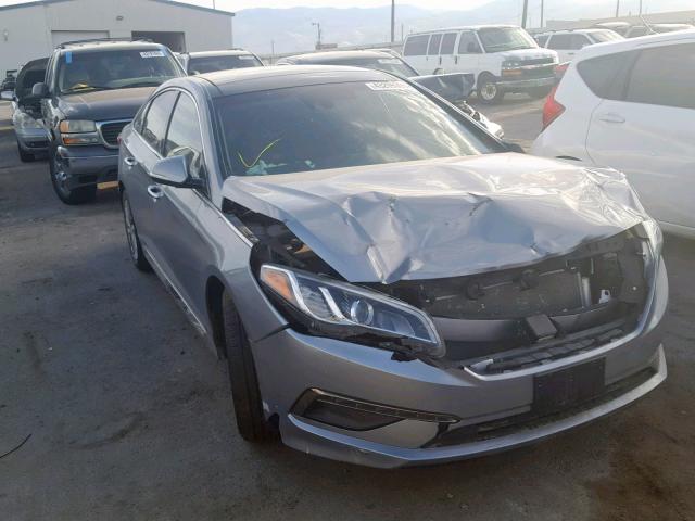 5NPE34AFXFH227781 - 2015 HYUNDAI SONATA SPO GRAY photo 1