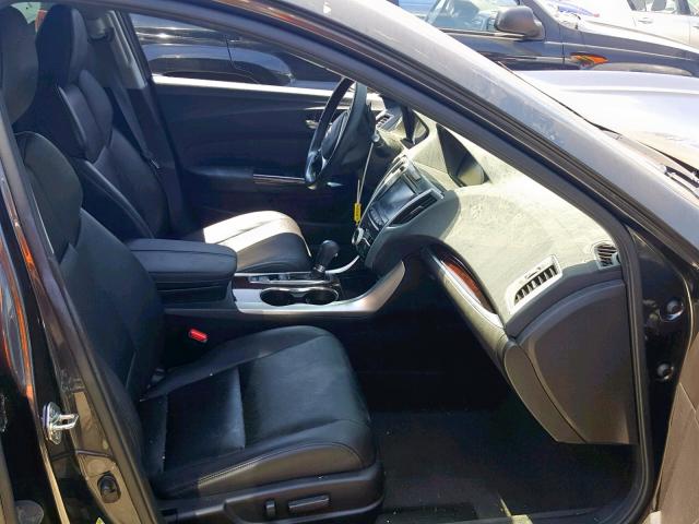 19UUB1F58FA024040 - 2015 ACURA TLX TECH CHARCOAL photo 5