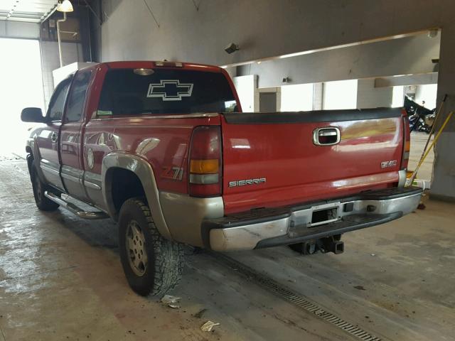 1GTEK19T7YE305593 - 2000 GMC NEW SIERRA RED photo 3