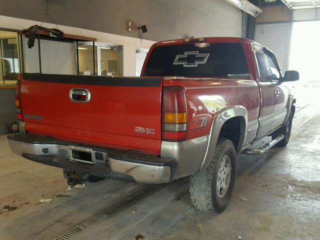 1GTEK19T7YE305593 - 2000 GMC NEW SIERRA RED photo 4