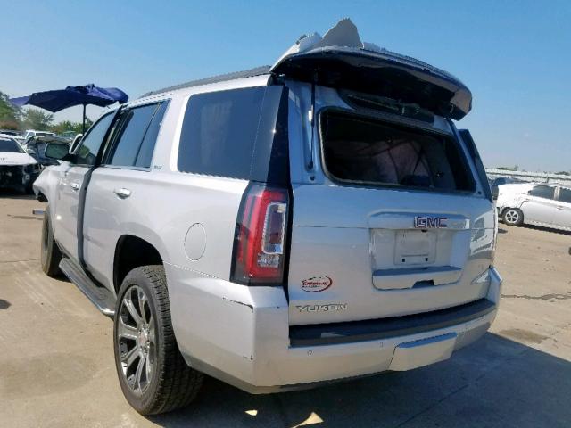 1GKS1AKC3JR355362 - 2018 GMC YUKON SLE GRAY photo 3