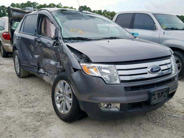 2FMDK3JC7ABB15678 - 2010 FORD EDGE SEL GRAY photo 1