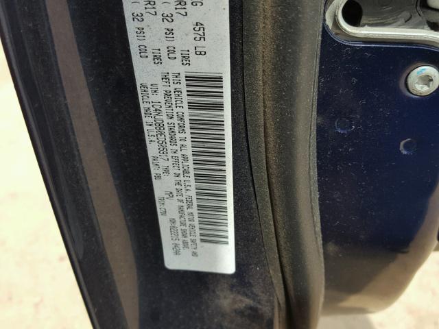 1C4NJDBB0ED505917 - 2014 JEEP COMPASS SP 蓝色 照片 10