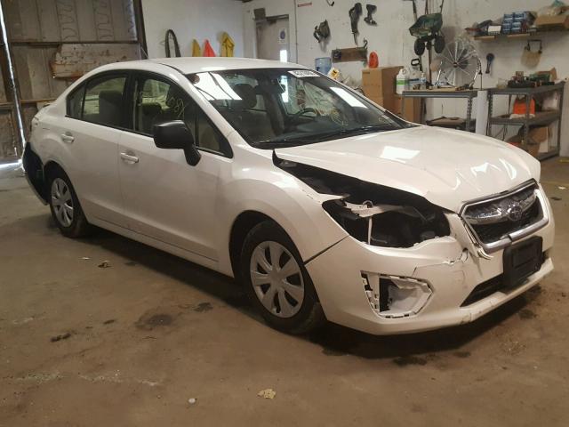 JF1GJAA61DH030366 - 2013 SUBARU IMPREZA BA WHITE photo 1