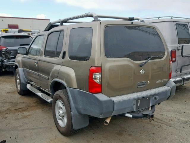 5N1ED28T81C577634 - 2001 NISSAN XTERRA XE GOLD photo 3