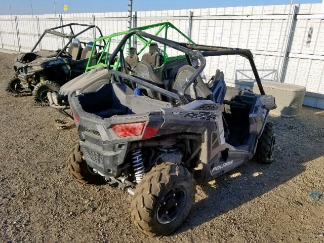 4XAVAE877GB345310 - 2016 POLARIS RZR 900 EP GRAY photo 4