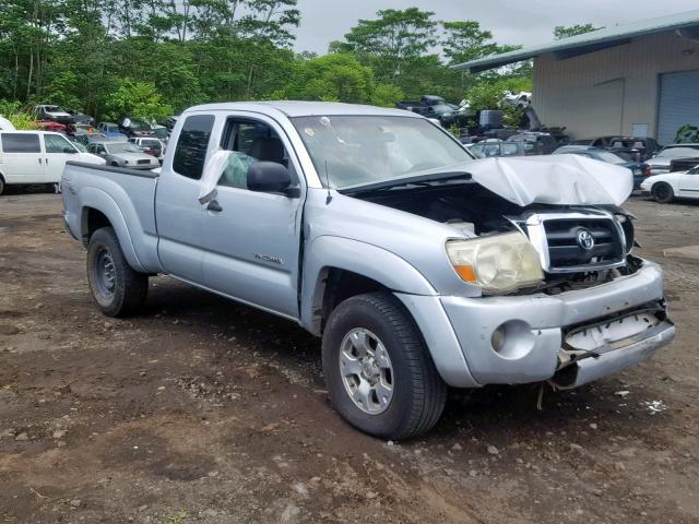 5TETU62N85Z002907 - 2005 TOYOTA TACOMA PRE SILVER photo 1