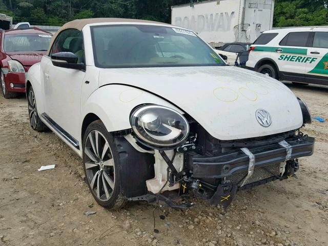 3VW7S7AT5EM803947 - 2014 VOLKSWAGEN BEETLE TUR WHITE photo 1