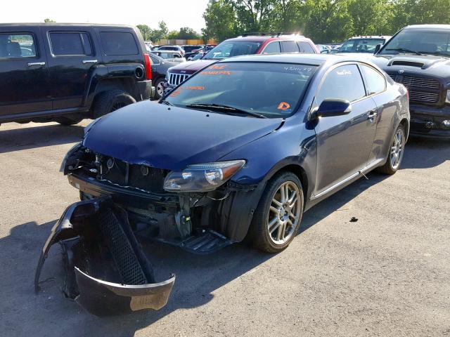 JTKDE177070204540 - 2007 TOYOTA SCION TC ლურჯი ფოტო 2
