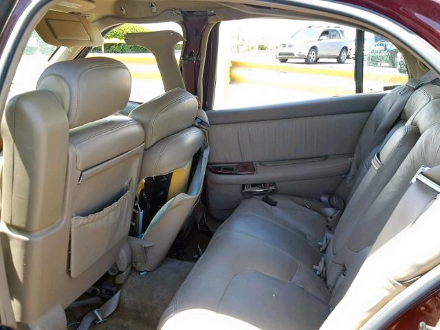 1G4CW52K9W4623895 - 1998 BUICK PARK AVENU MAROON photo 6