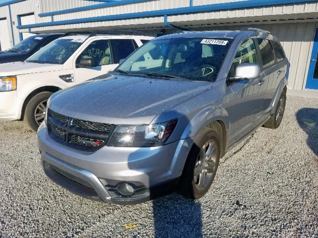 3C4PDCGB9GT199042 - 2016 DODGE JOURNEY CR GRAY photo 2