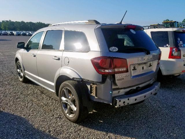 3C4PDCGB9GT199042 - 2016 DODGE JOURNEY CR GRAY photo 3