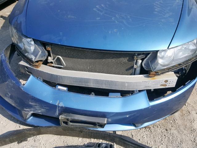 2HGFA1E22AH045947 - 2010 HONDA CIVIC DX BLUE photo 9