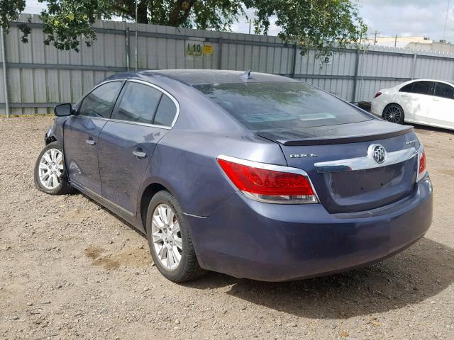 1G4GA5ER3DF246717 - 2013 BUICK LACROSSE BLUE photo 3