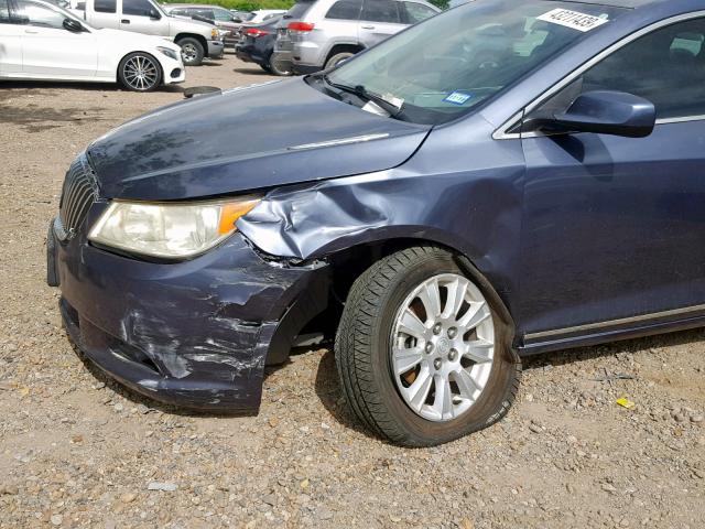 1G4GA5ER3DF246717 - 2013 BUICK LACROSSE BLUE photo 9