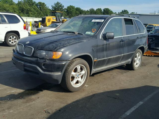 WBAFB335X1LH17907 - 2001 BMW X5 4.4I BLUE photo 2