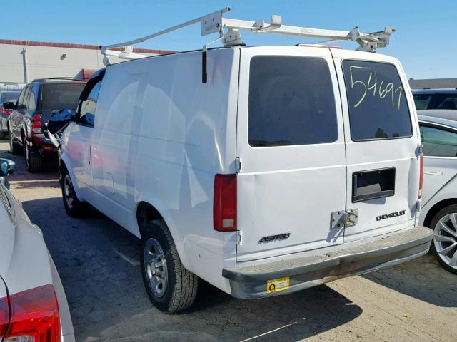 1GCDM19X35B127624 - 2005 CHEVROLET ASTRO YELLOW photo 3