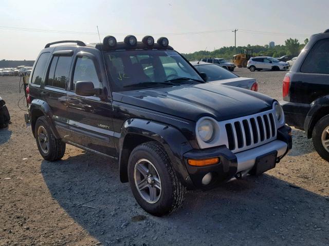 1J4GL38K64W150284 - 2004 JEEP LIBERTY RE BLACK photo 1