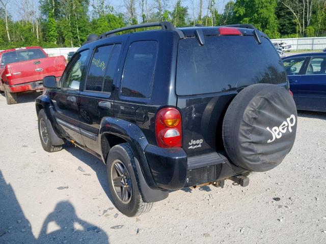 1J4GL38K64W150284 - 2004 JEEP LIBERTY RE BLACK photo 3