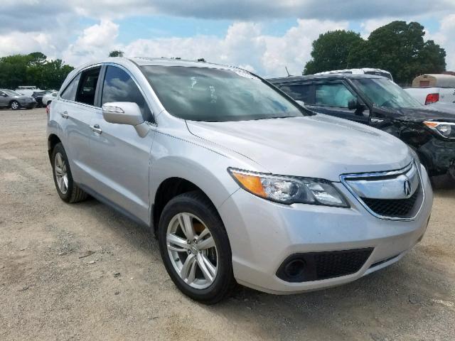 5J8TB3H3XFL006243 - 2015 ACURA RDX SILVER photo 1