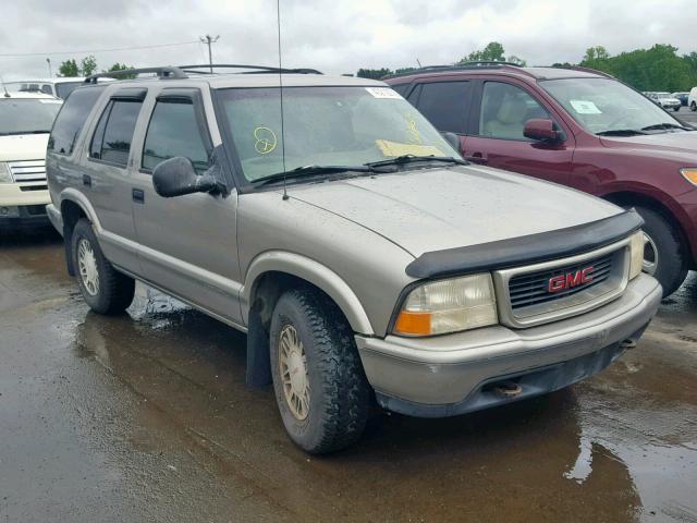 1GKDT13WXW2550452 - 1998 GMC ENVOY BROWN photo 1