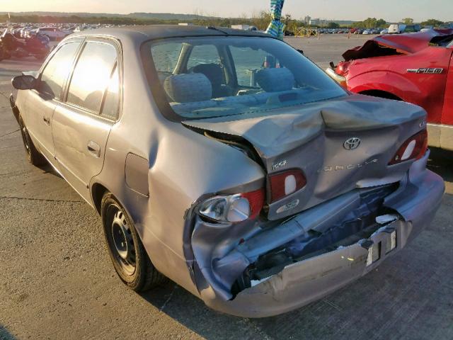 1NXBR18E7WZ076008 - 1998 TOYOTA COROLLA VE BEIGE photo 3