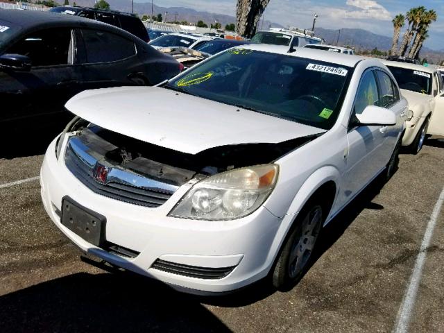 1G8ZS57B79F191023 - 2009 SATURN AURA XE WHITE photo 2