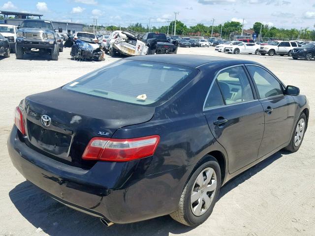 4T1BE46K57U683614 - 2007 TOYOTA CAMRY NEW BLACK photo 4