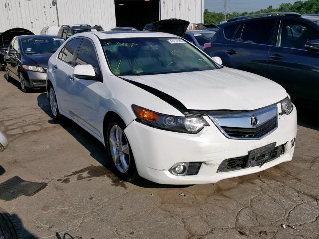JH4CU2F6XCC028141 - 2012 ACURA TSX TECH WHITE photo 1