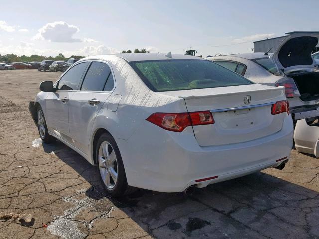 JH4CU2F6XCC028141 - 2012 ACURA TSX TECH WHITE photo 3