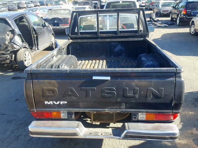 JN6MD01S6CW116419 - 1982 DATSUN 720 STANDA BLACK photo 6