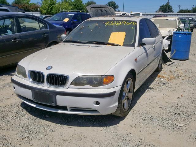 WBAEV53444KM36098 - 2004 BMW 330 I WHITE photo 2