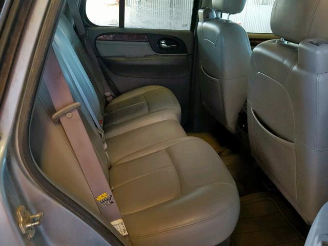 1GKDT13S462341138 - 2006 GMC ENVOY BLUE photo 6