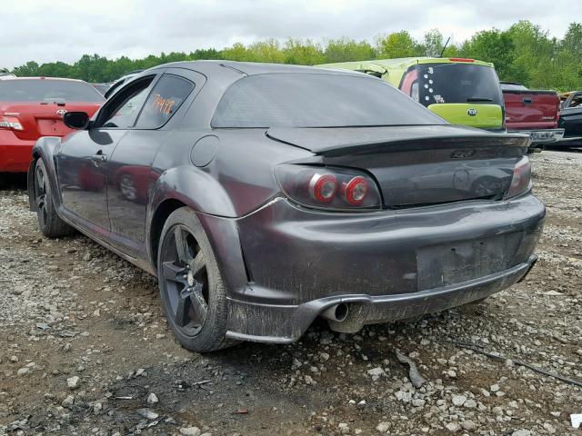 JM1FE173550155927 - 2005 MAZDA RX8 GRAY photo 3