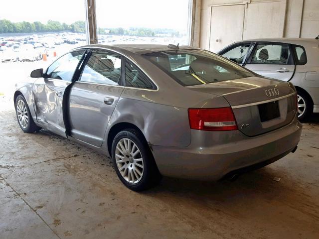 WAUDH74F66N176237 - 2006 AUDI A6 3.2 QUA GRAY photo 3