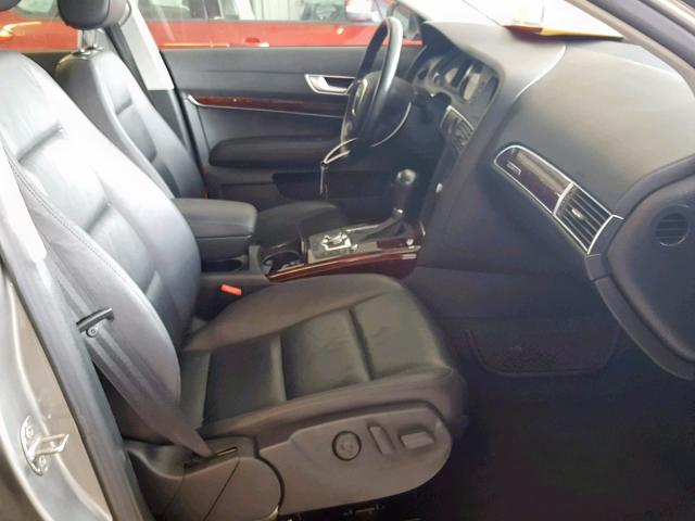 WAUDH74F66N176237 - 2006 AUDI A6 3.2 QUA GRAY photo 5