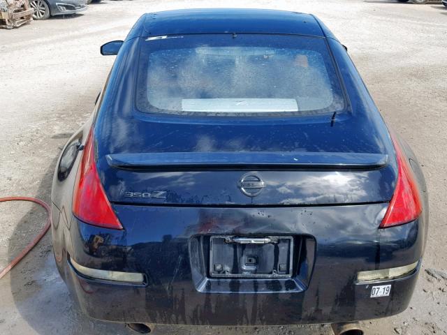 JN1AZ34E13T011337 - 2003 NISSAN 350Z COUPE CHARCOAL photo 6