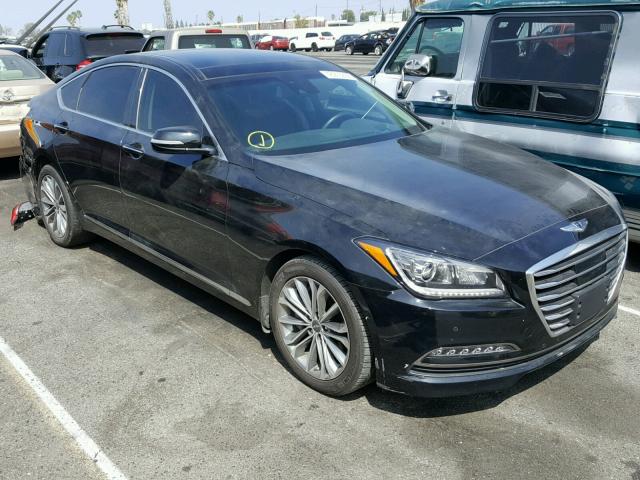 KMHGN4JE1GU142504 - 2016 HYUNDAI GENESIS 3. BLACK photo 1