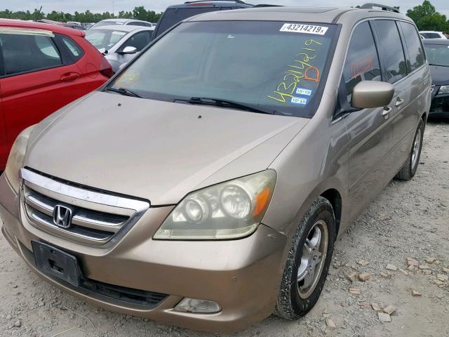 5FNRL38857B062385 - 2007 HONDA ODYSSEY TO GOLD photo 2