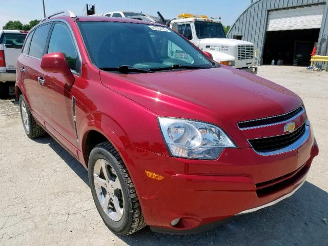 3GNFL4E51CS630966 - 2012 CHEVROLET CAPTIVA SP RED photo 1