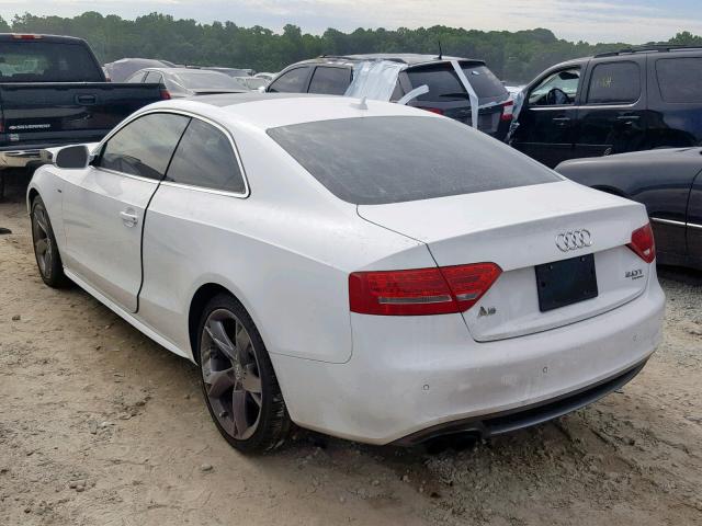 WAUWFAFR0AA083779 - 2010 AUDI A5 PRESTIG WHITE photo 3