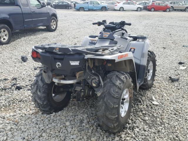 3JBLGAJ24GJ000142 - 2016 CAN-AM OUTLANDER SILVER photo 4